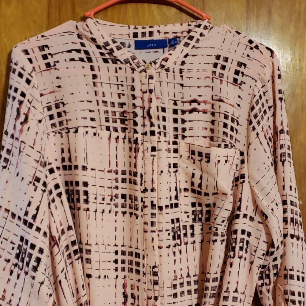 Beautiful pale pink print dress